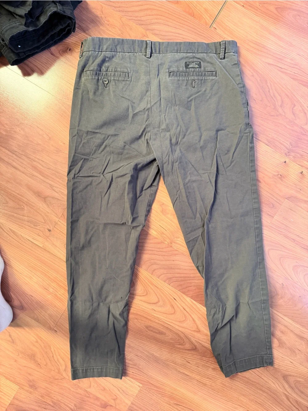 Men's Grey Chino Pants
